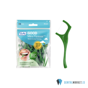 Hambaniit Mini Flosser roheline 36 tk/pk