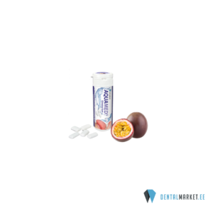 Aquamed ksülitoliga närimiskumm 30g/30tk Passion Fruit