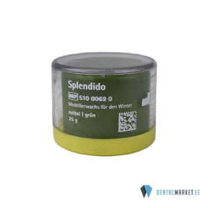 Splendido Modelling wax, green, medium, 25g