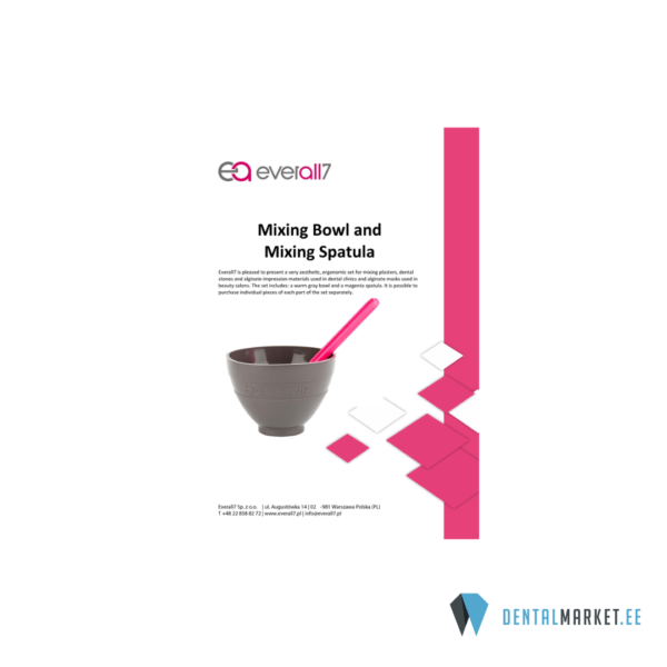 Bowl for mixing stones and alginates