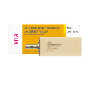 VITA CAD-Temp multiColor, CTM-85/40 Farbe 2M2, Einzelblock CAD-Temp multicolor CTM-85/40 CEREC/InLab