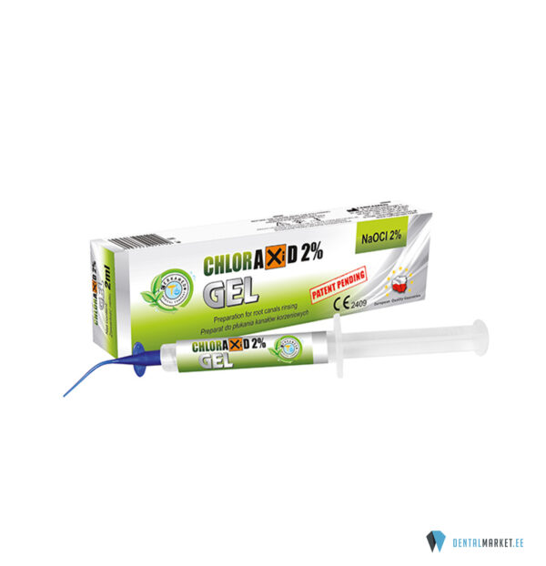 Chloraxid 2% naatriumhüpoklorit geel  2ml