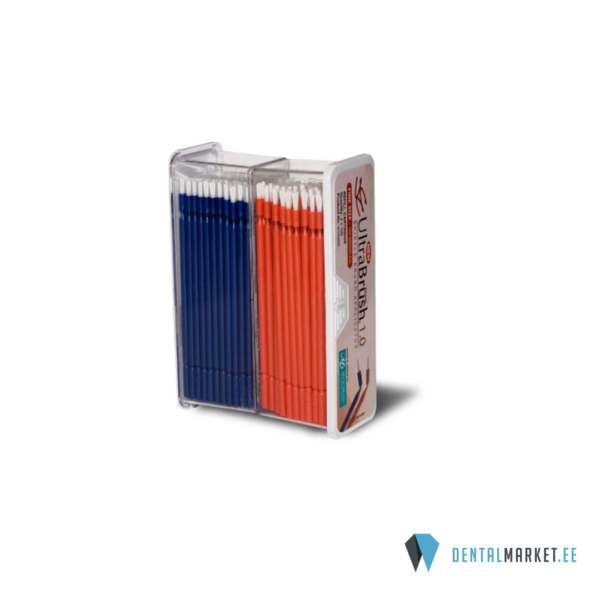 Microbrush Ultrabrush Red/Blue 2x100tk