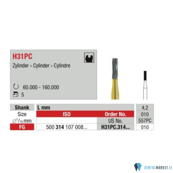 TC Bur FG - cylinder