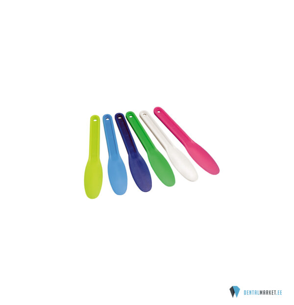 Plastik spaatel/erinevad värvid, 1tk/6tk/pk