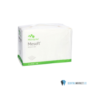 Mesoft haavatampoon lapik 10x20cm mittesteriilne100tk/pk