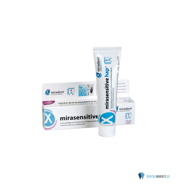 Mirasensitive-hap-dentalmarket.ee_.jpg Mirasensitive hap+intensiivne hambapasta tundlikele hammastele 50 ml