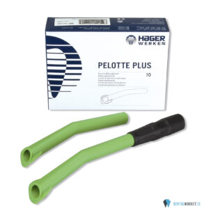 Autoklaavitav aspiraator Pelotte Plus roheline 10tk pakis+adapter (11/10,5mm)