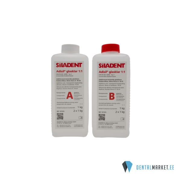 Siladent Adisil transparent 1:1 2x1kg
