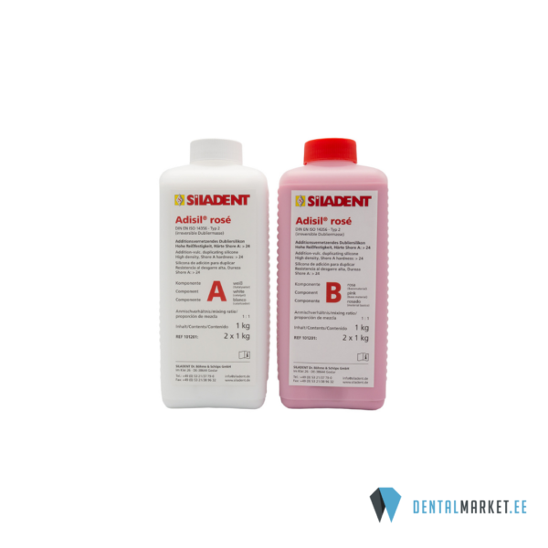 Adisil Pink dubleerimissilikoon 2x1kg