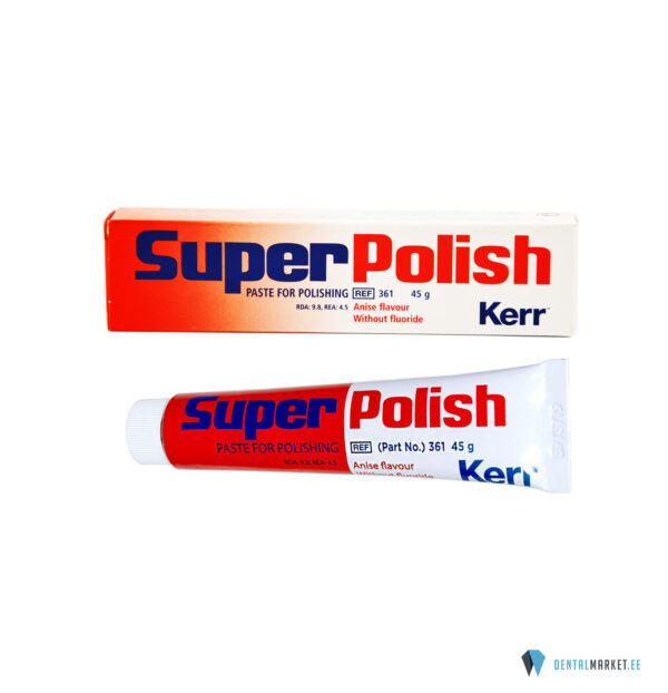 Superpolish poleerimispasta lõppviimistluseks, RDA 9,8-REA 5,5/ 50g