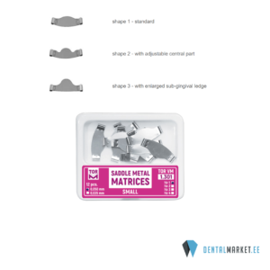 Saddle Matriits 0.050mm SMALL Nr. 1 12Tk