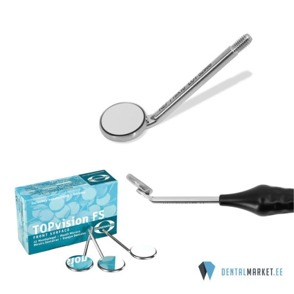 Peegel TOPvision mini 12 mm roodiumkattega 1tk