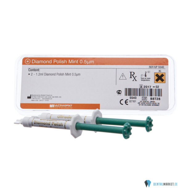 Ultradent Diamond Polish Mint 2 x 1,2 ml 0,5 mikr.