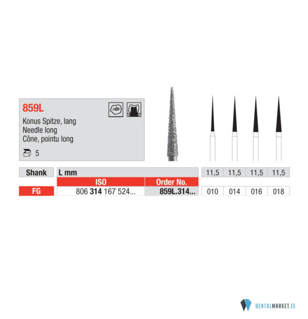 Teemantpuur FG 859L (universaalne)