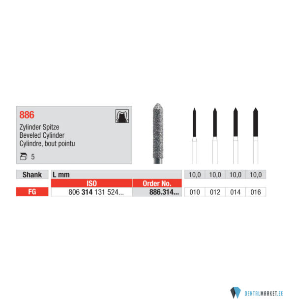 Teemantpuur FG 886 (universaalne)