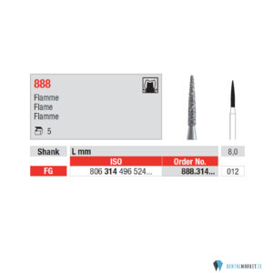edenta-FG-888-dentalmarket.jpg Teemantpuur FG 888 (universaalne)