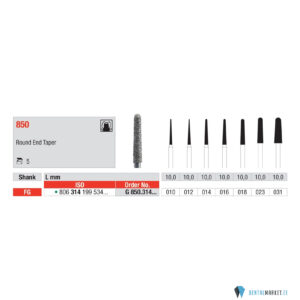 edenta-FG-g850-dentalmarket.jpg Teemantpuur FG G850 (roheline)