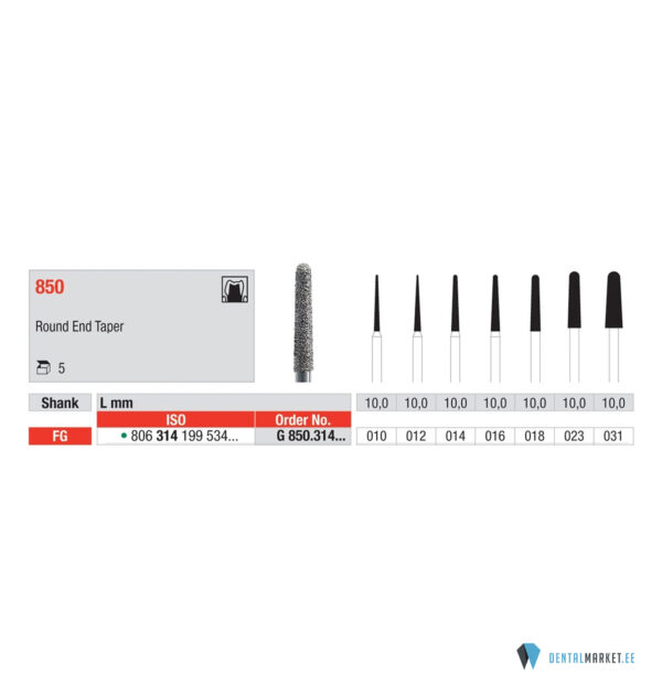 Teemantpuur FG G850 (roheline)