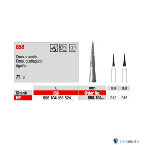 edenta-HP-858-dentalmarket.jpg Teemantpuur HP 858 (universaalne)