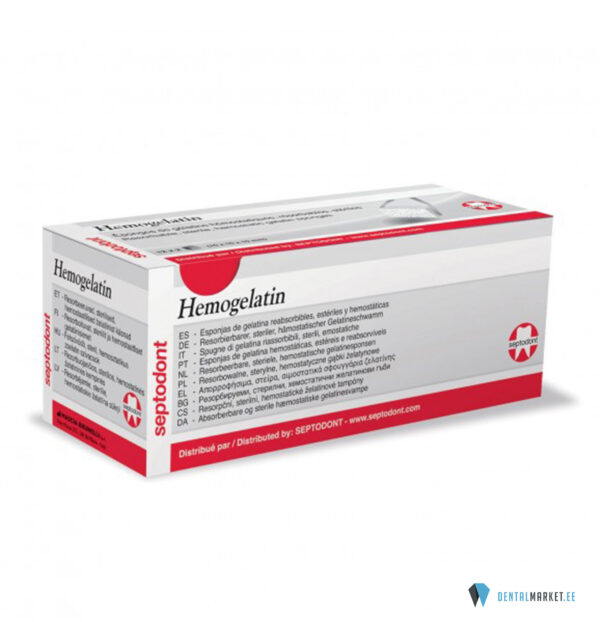 Hemogelatin hemostaatiline käsn blisteris 24 tk