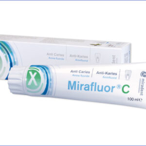 Miradent Mirafluor C hambapasta amiinfluoriidiga, 100 ml
