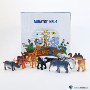 Mänguasjad "Zoo" 100tk/pk