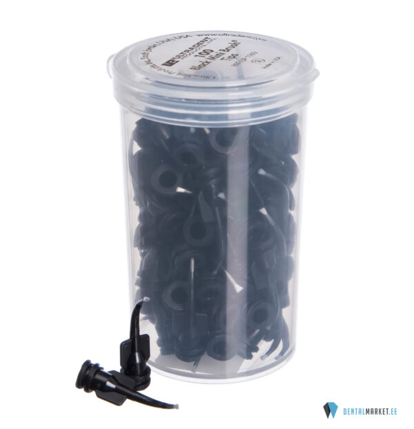 Black Mini Brush Tips mustad 100tk pakis
