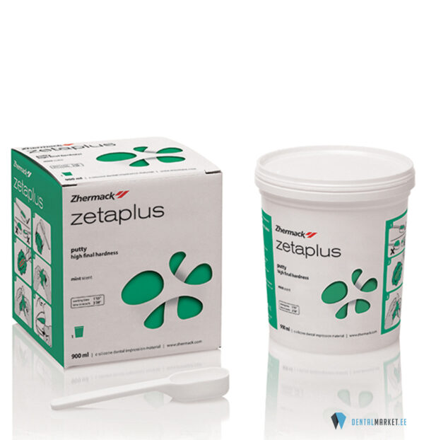 ZetaPlus Putty, mint, C-silikoon 900ml
